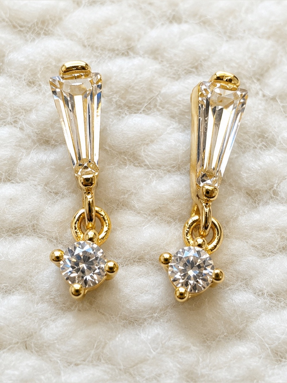 Tatiana 925 Earrings Gold Jewelry
